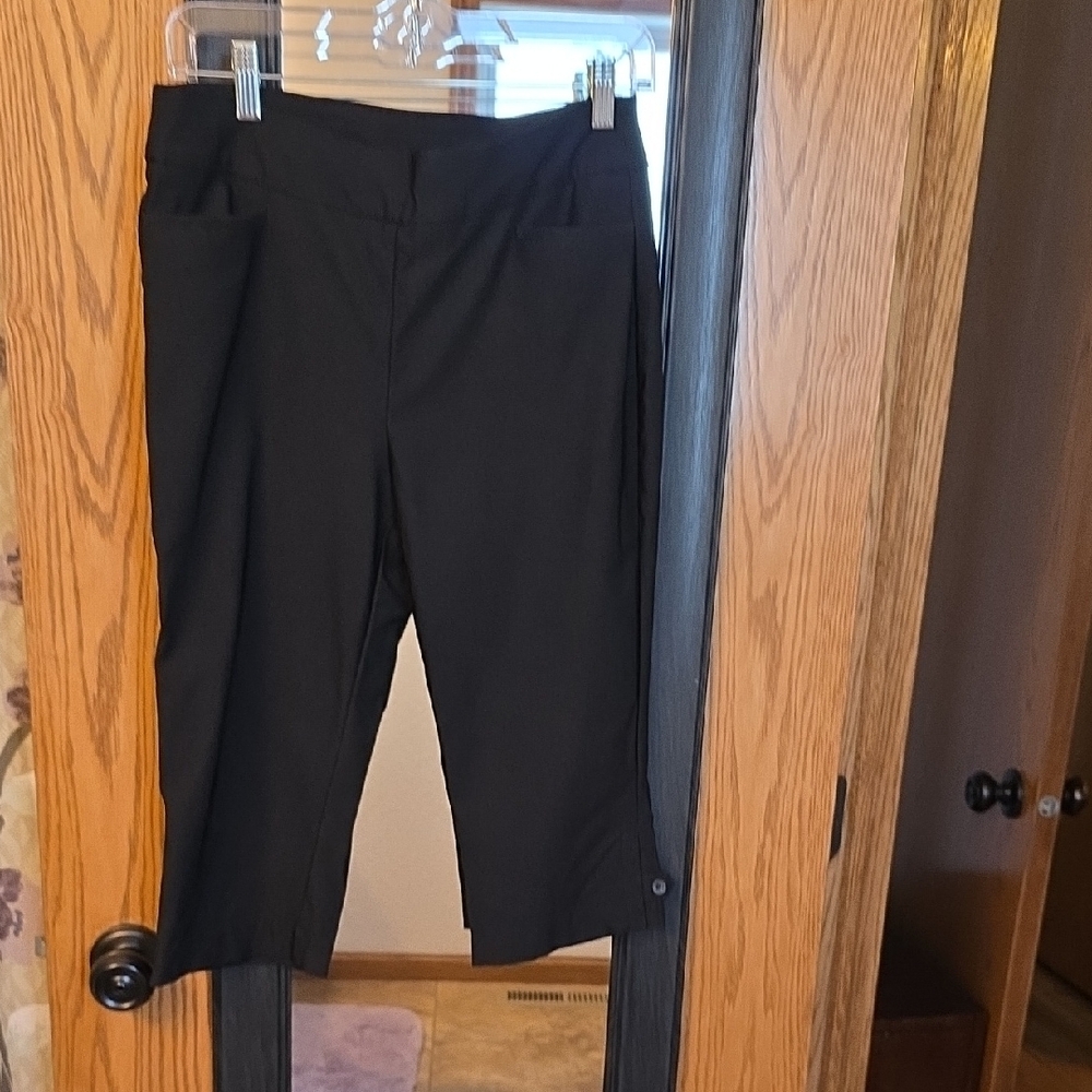 Black Cropped Pants